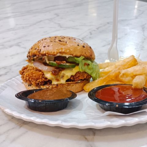 Chicken Cheese Burger