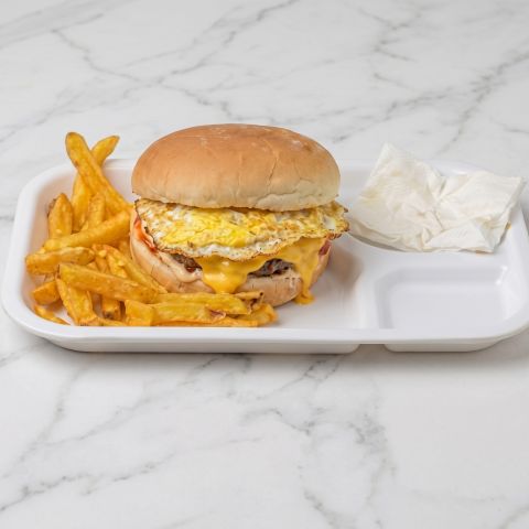 Beef & Egg with Cheese